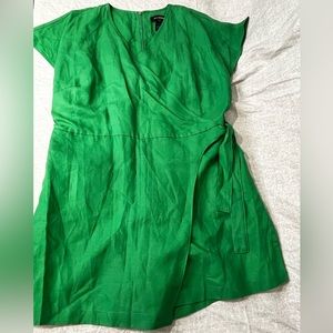 Beautiful grass green dress style romper women’s size 20 w